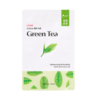 Etude House 0.2 Therapy Air Mask Green tea 20ml sheet mask