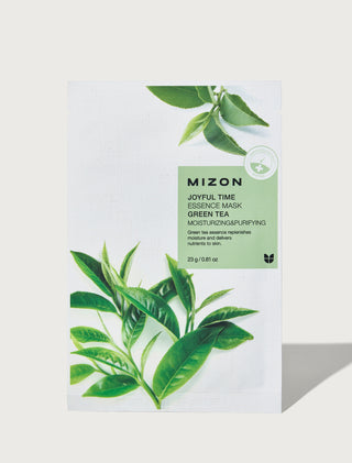 Mizon Joyful Time Essence Masks green tea 23g
