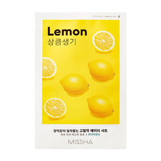 MISSHA Airy Fit Sheet Mask Lemon 1 stuk