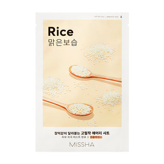 MISSHA Airy Fit Sheet Mask Rice 1 stuk