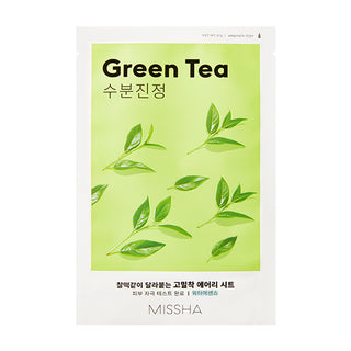 MISSHA Airy Fit Sheet Mask Green Tea 1 stuk