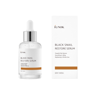 iUNIK Black Snail Restore Serum 50ml pipetflesje