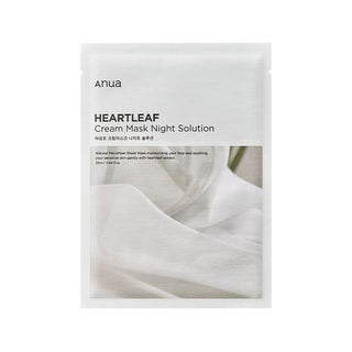 Anua Heartleaf Cream Mask Night Solution 1pcs