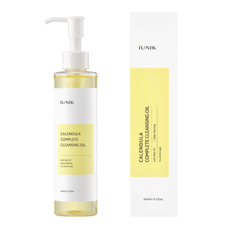 IUNIK Calendula Complete Cleansing Oil 200ml pompje