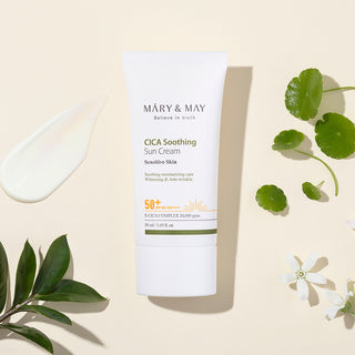 MARY & MAY CICA Soothing Sun Cream SPF50+ PA++++ 50ml