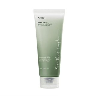 Anua Heartleaf 77 Soothing Toner fles met textuur