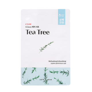 Etude House 0.2 Therapy Air Mask Tea Tree  20ml sheet mask 