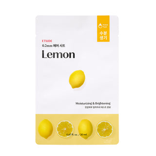 Etude House 0.2 Therapy Air Mask Lemon 20ml sheet mask 