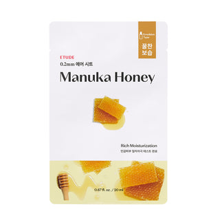 Etude House 0.2 Therapy Air Mask manuka Honey  20ml sheet mask 